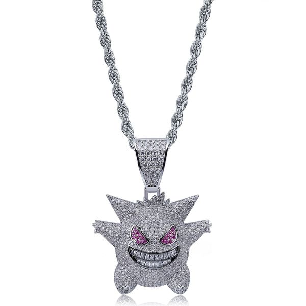 funny wizard pendant necklace hip hop full cubic zirconia with silver gold twist chain necklace jewelry
funny wizard pendant necklace hip hop full cubic zirconia with silver gold twist chain necklace jewelry