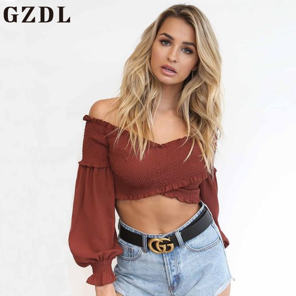 gzdl spring autumn women v neck blouses wrap fashion off shoulder crop backless lantern sleeve party blusas cl4530, White
gzdl spring autumn women v neck blouses wrap fashion off shoulder crop backless lantern sleeve party blusas cl4530, White