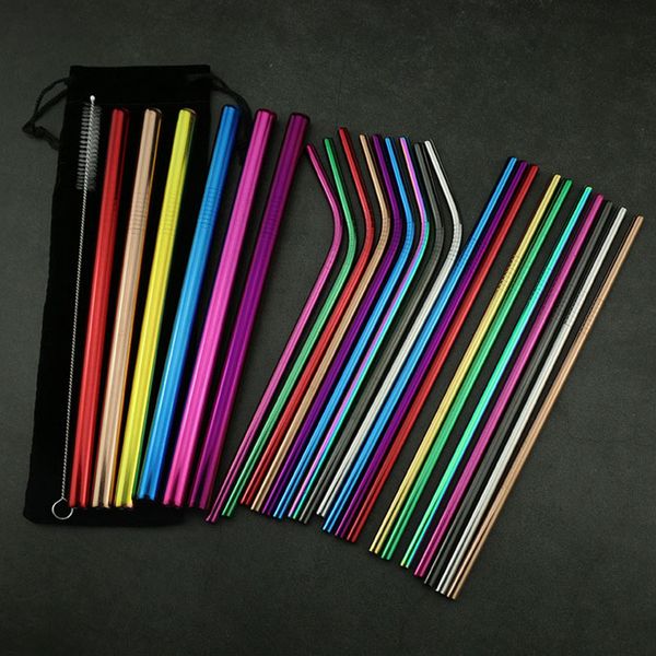 4pcs 304 stainless steel straw set metal reusable straw eco friendly drinking straws set with brush & bag for home party travel
4pcs 304 stainless steel straw set metal reusable straw eco friendly drinking straws set with brush & bag for home party travel