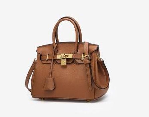 2020 new style european and american fashion genuine leather lychee stripes birk 25cm handbag shoulder bag
2020 new style european and american fashion genuine leather lychee stripes birk 25cm handbag shoulder bag