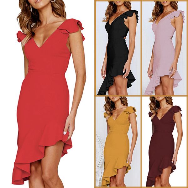 2020 dress lotus leaf the edge of the dew back dress woman
2020 dress lotus leaf the edge of the dew back dress woman