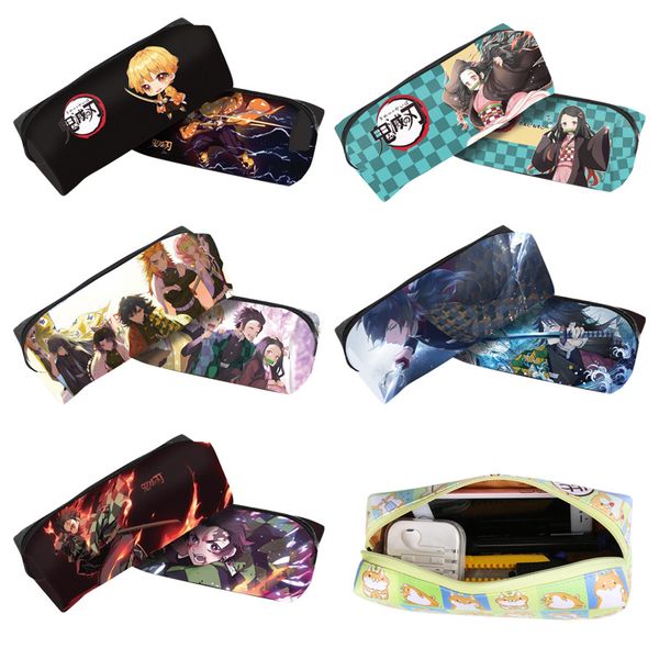 anime demon slayer kimetsu no yaiba cosplay pen pencil case zipper printing cosmetic bag stationery box gift
anime demon slayer kimetsu no yaiba cosplay pen pencil case zipper printing cosmetic bag stationery box gift