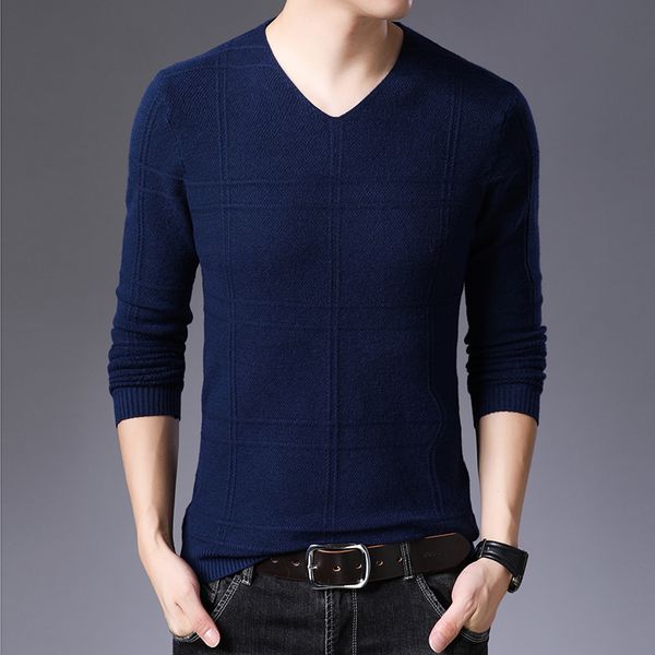 2019 new fashion brand sweater mens pullover pure color slim fit jumpers knitred woolen autumn korean style casual men clothes, White;black
2019 new fashion brand sweater mens pullover pure color slim fit jumpers knitred woolen autumn korean style casual men clothes, White;black