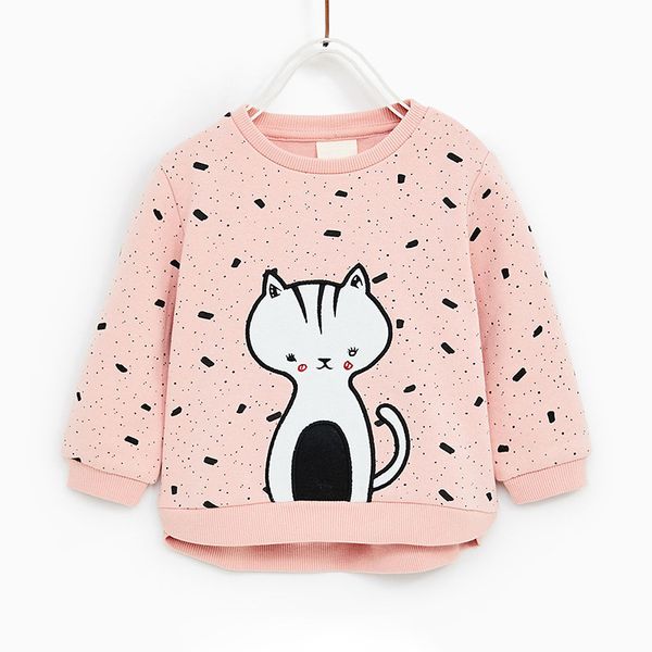little maven 2-7years spring and autumn cartoon cat kid's girl's baby's sweatshirt children's clothes for girl's sw, Black
little maven 2-7years spring and autumn cartoon cat kid's girl's baby's sweatshirt children's clothes for girl's sw, Black