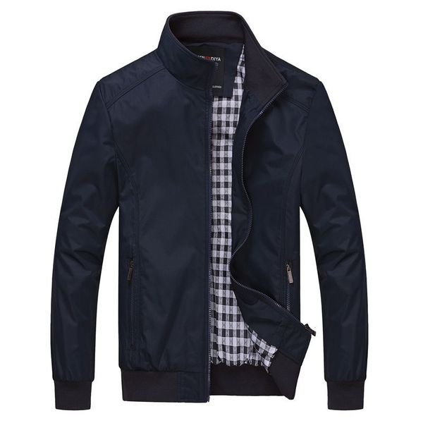spring autumn men jacket coat singles stand collar casual business portable solid zipper outwear motorcycle male clothing, Black;brown
spring autumn men jacket coat singles stand collar casual business portable solid zipper outwear motorcycle male clothing, Black;brown
