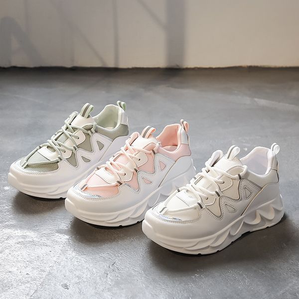 new plain korean lace-up walking shoes mesh fabric large size women's shoes breathable mesh sneakers low-outdoor casual shoe, Black
new plain korean lace-up walking shoes mesh fabric large size women's shoes breathable mesh sneakers low-outdoor casual shoe, Black