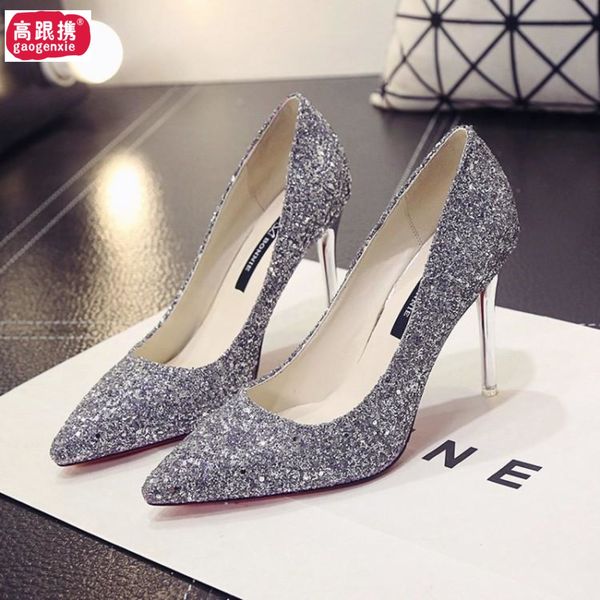 silver pointed ultra-high heel stiletto gradient sequined high heel shoes elegant crystal bridesmaid shoes bridal wedding shoes womens multi, Black
silver pointed ultra-high heel stiletto gradient sequined high heel shoes elegant crystal bridesmaid shoes bridal wedding shoes womens multi, Black