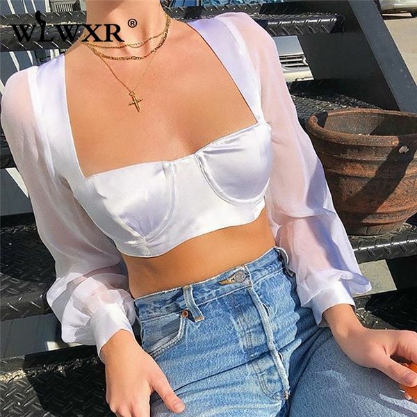 wlwxr вскользь backless бинты bodycon сатин sexy crop верхней женщины топы обрезанные летняя майка женщины mesh tank top женский, White
wlwxr вскользь backless бинты bodycon сатин sexy crop верхней женщины топы обрезанные летняя майка женщины mesh tank top женский, White