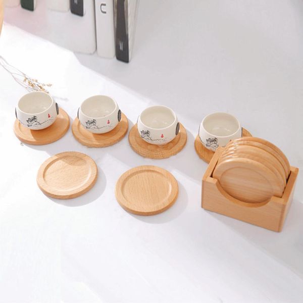 7pcs/set wooden non-slip mug pad heat-resistant coaster anti scalding insulation mat cup pad drink holder table mat desk decor fa3052
7pcs/set wooden non-slip mug pad heat-resistant coaster anti scalding insulation mat cup pad drink holder table mat desk decor fa3052