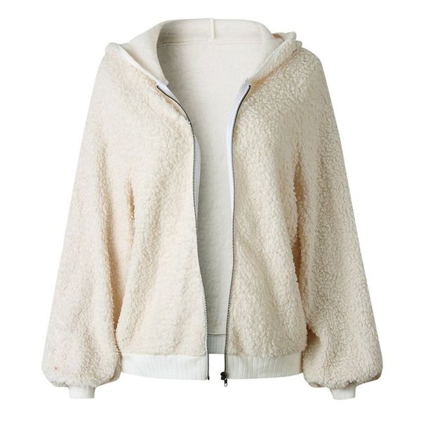 vertvie winter womens fleece jacket casual hooded coat female autumn zipper warm hoodies jackets loose fashion outwear clothes, Black;brown
vertvie winter womens fleece jacket casual hooded coat female autumn zipper warm hoodies jackets loose fashion outwear clothes, Black;brown