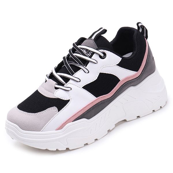 women sneakers 2020 fashion women shoes breathable chunky platform sneakers casual shoes women trainers dad shoe chaussure femme y200424, Black
women sneakers 2020 fashion women shoes breathable chunky platform sneakers casual shoes women trainers dad shoe chaussure femme y200424, Black