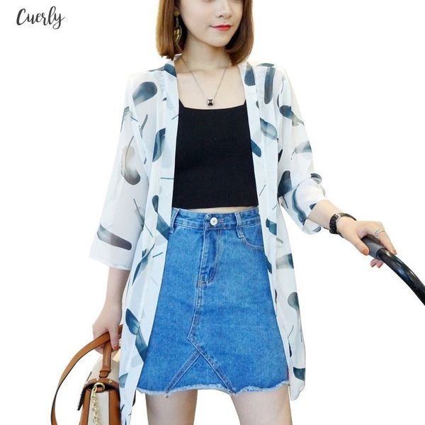 blusas summer women kimono cardigan casual loose chiffon blouses shirts solid bohemian floral printed long outerwear plus size, White
blusas summer women kimono cardigan casual loose chiffon blouses shirts solid bohemian floral printed long outerwear plus size, White