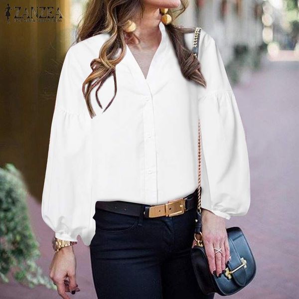zanzea стильных женщины блузка весна длинного puff рукав элегантного v шея blusas femme white блуза casual solid мундир top
zanzea стильных женщины блузка весна длинного puff рукав элегантного v шея blusas femme white блуза casual solid мундир top