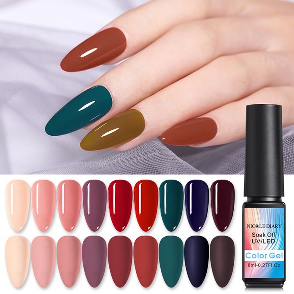 nicole diary holographic glitter gel laser nails gel polish soak off mirror uv led shimmer varnish nail decoration 5ml, Red;pink
nicole diary holographic glitter gel laser nails gel polish soak off mirror uv led shimmer varnish nail decoration 5ml, Red;pink