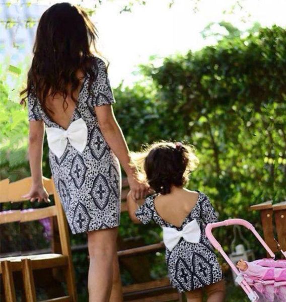 summer open back bow girl women dress mother daughter dresses party wedding family matching clothes girls outfits family look, Blue
summer open back bow girl women dress mother daughter dresses party wedding family matching clothes girls outfits family look, Blue