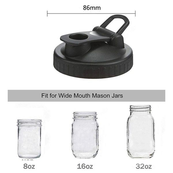 4 шт wide mouth mason jar флип люки многоразовые хранения налейте крышки с течебезопасн силиконовые уплотнения для mason / ball / фляги конс
4 шт wide mouth mason jar флип люки многоразовые хранения налейте крышки с течебезопасн силиконовые уплотнения для mason / ball / фляги конс