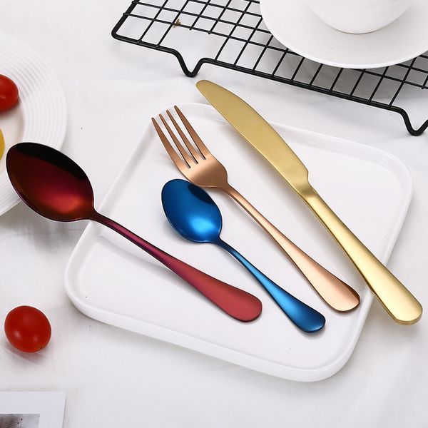 stainless steel flatware set golden cutlery color spoon knife fork rose gold black restaurant luxury reusabl kitchen accessories bulk
stainless steel flatware set golden cutlery color spoon knife fork rose gold black restaurant luxury reusabl kitchen accessories bulk