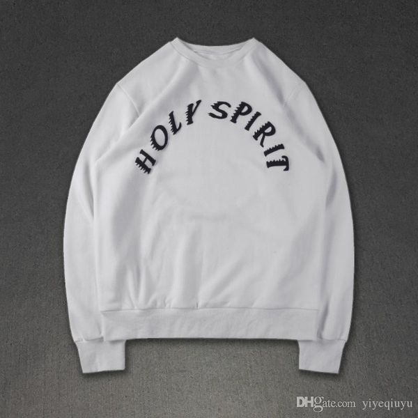 mens designer hoodie kanye west holy spirit crewneck hip hop clothes streetwear plain hoodies men women hooded sweatshirt 2019, Black
mens designer hoodie kanye west holy spirit crewneck hip hop clothes streetwear plain hoodies men women hooded sweatshirt 2019, Black