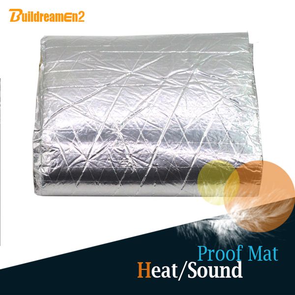 buildreamen2 100 x 100cm 40" x 40" car truck body aluminum foil heat resistant sound proof insulation mat sticker anti noise
buildreamen2 100 x 100cm 40" x 40" car truck body aluminum foil heat resistant sound proof insulation mat sticker anti noise