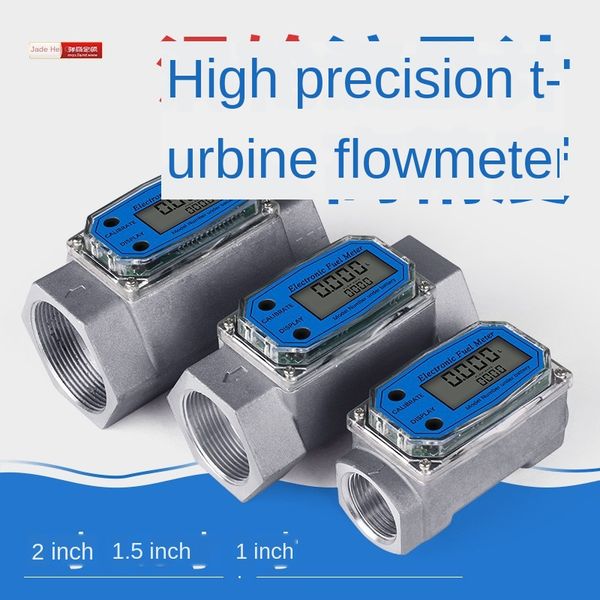 high-precision electronic turbine flowmeter digital lcd diesel gasoline methanol flow meter liquid water metering k24
high-precision electronic turbine flowmeter digital lcd diesel gasoline methanol flow meter liquid water metering k24