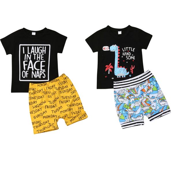 0-3y summer causal infant baby boys clothes sets letter print short sleeve t shirts +shorts, White
0-3y summer causal infant baby boys clothes sets letter print short sleeve t shirts +shorts, White