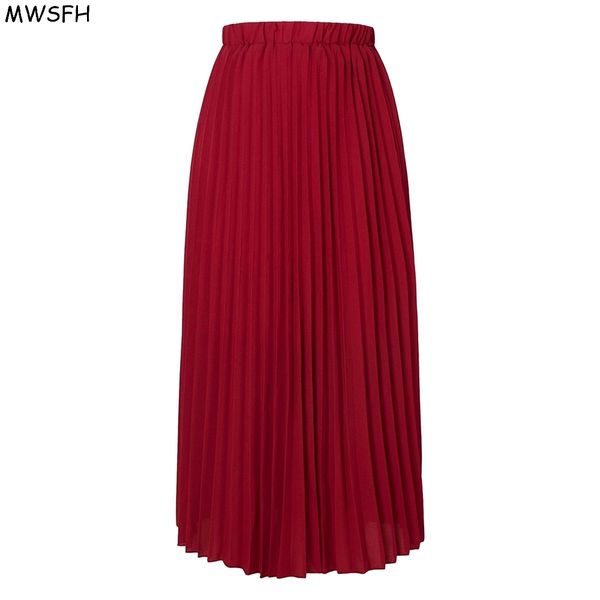 mwsfh autumn women long pleated chiffon skirt solid retro maxi skirts female artificial piano pleated skirt woman jupe femme, Black;gray
mwsfh autumn women long pleated chiffon skirt solid retro maxi skirts female artificial piano pleated skirt woman jupe femme, Black;gray