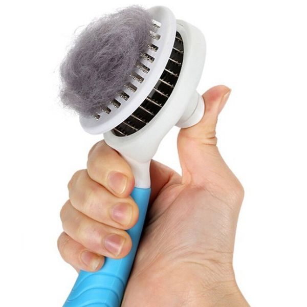 peines hswll combs dog hair remover cat brush grooming tools remove hair automatically pet trimmer combs for cat pet supply, Silver
peines hswll combs dog hair remover cat brush grooming tools remove hair automatically pet trimmer combs for cat pet supply, Silver