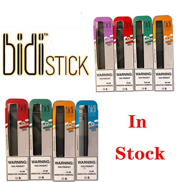 2020 BIDI STICK Disposable Device Pod Starter Kit 280mAh Battery 1.4ml Cartridge Vape Empty Plus Pen VS Puff Plus Pop
2020 BIDI STICK Disposable Device Pod Starter Kit 280mAh Battery 1.4ml Cartridge Vape Empty Plus Pen VS Puff Plus Pop