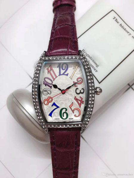 multicolour creative woman luxury designer watches lady diamond watch quartz leather strap stainless steel ceramic dial wristwatches, Slivery;brown
multicolour creative woman luxury designer watches lady diamond watch quartz leather strap stainless steel ceramic dial wristwatches, Slivery;brown
