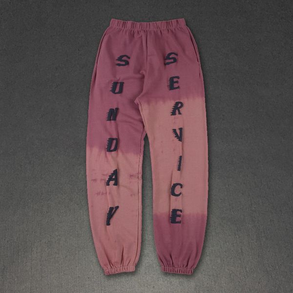 New Mens Pants Kanye West 19FW SUNDAY SERVICE Hip Hop Tie Dye Sweatpants Joggers Track Pants Elastic Waist Long Pants For Male
New Mens Pants Kanye West 19FW SUNDAY SERVICE Hip Hop Tie Dye Sweatpants Joggers Track Pants Elastic Waist Long Pants For Male