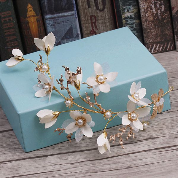 korean golden white hair flower pearl women hair ornament bride wedding hair accessories wedding tiara, White;golden
korean golden white hair flower pearl women hair ornament bride wedding hair accessories wedding tiara, White;golden