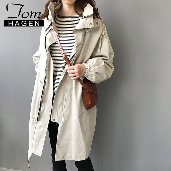 tom hagen long hooded trench coat for women elegant black coats female plus size loose trench winter outdoors long coat, Tan;black
tom hagen long hooded trench coat for women elegant black coats female plus size loose trench winter outdoors long coat, Tan;black