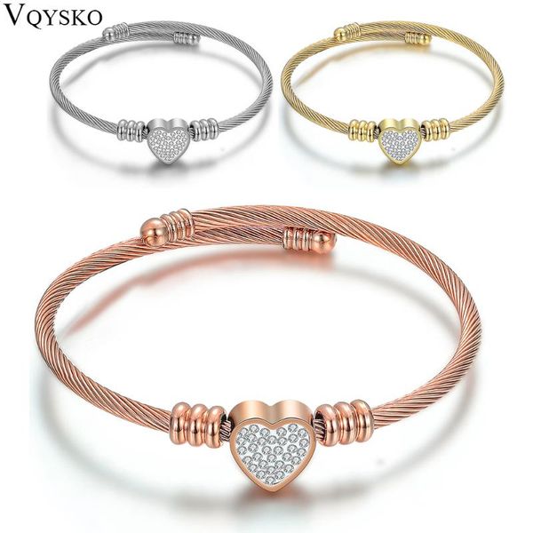 bangle love heart shaped bracelet bangles stainless steel crystal charm bracelets for women fashion jewelry gift, Black
bangle love heart shaped bracelet bangles stainless steel crystal charm bracelets for women fashion jewelry gift, Black
