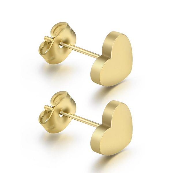 stainless steel heart earrings 2019 new fashion brief stud earrings jewelry electroplated gold black earrings, Golden;silver
stainless steel heart earrings 2019 new fashion brief stud earrings jewelry electroplated gold black earrings, Golden;silver