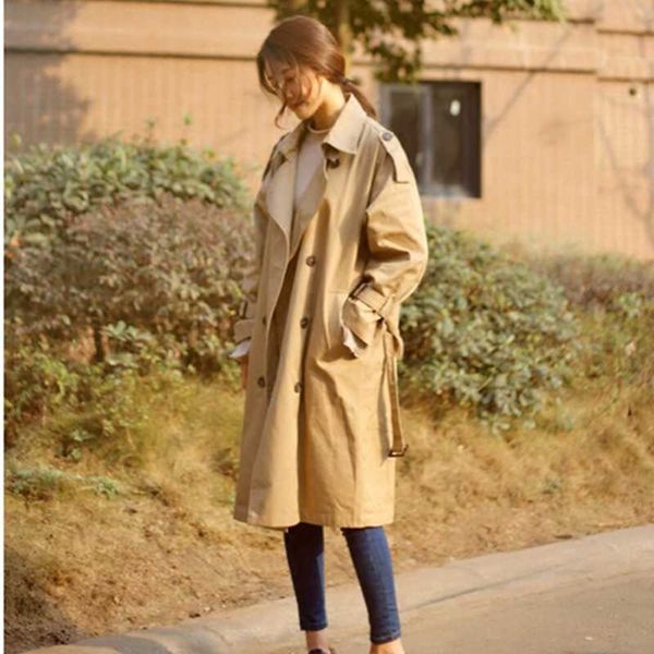women kleding autumn dames fashion plus size cotton turn down collar trench outwear female double breasted casual dustcoat hf27, Tan;black
women kleding autumn dames fashion plus size cotton turn down collar trench outwear female double breasted casual dustcoat hf27, Tan;black