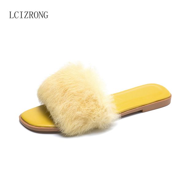 women's slippers home new candy colors fashion warm faux fur flat shoes outdoor and house beach non-slip woman slippers, Black
women's slippers home new candy colors fashion warm faux fur flat shoes outdoor and house beach non-slip woman slippers, Black