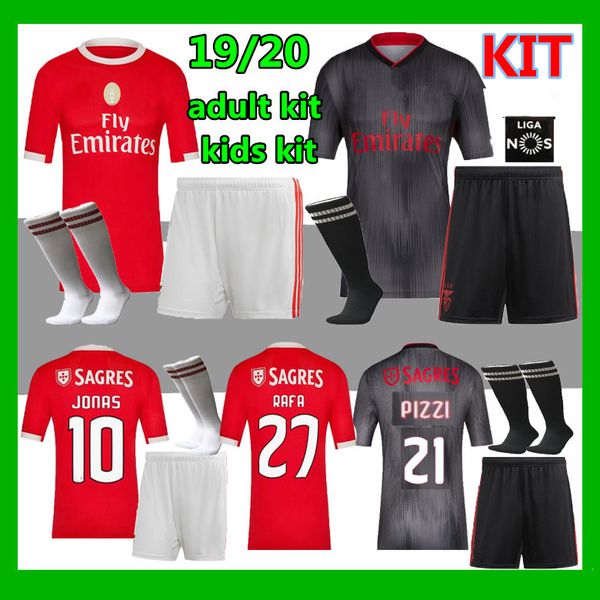 Men kid kit 19 20 benfica jona joao felix occer jer ey new pizzi eferovic alvio jardel home away football hirt, Black;red
Men kid kit 19 20 benfica jona joao felix occer jer ey new pizzi eferovic alvio jardel home away football hirt, Black;red