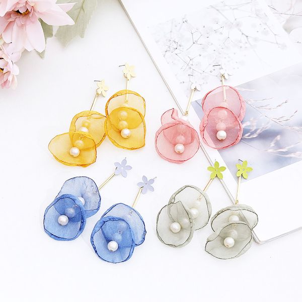 bohemian manual fabric flower lace fringed earring big tassel long drop earrings for women fashion wedding statement jewelry, Silver
bohemian manual fabric flower lace fringed earring big tassel long drop earrings for women fashion wedding statement jewelry, Silver