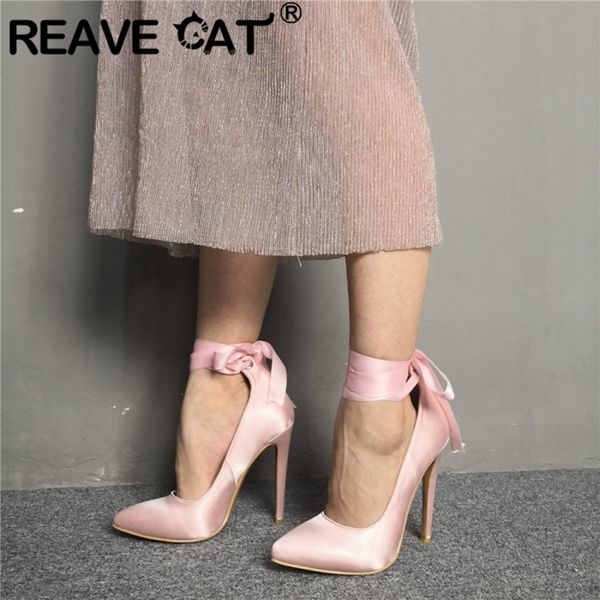 reave cat spring autumn lady shoes pumps pointed toe thin high heels slip on ribbon large size 35-47 casual party a2819, Black
reave cat spring autumn lady shoes pumps pointed toe thin high heels slip on ribbon large size 35-47 casual party a2819, Black
