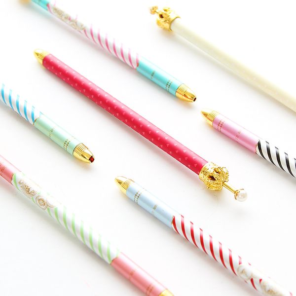 20pc creative metal crown diamond gel pen 0.5mm kawaii black ink gel pen for girls gift school supplies novelty stationery unique
20pc creative metal crown diamond gel pen 0.5mm kawaii black ink gel pen for girls gift school supplies novelty stationery unique