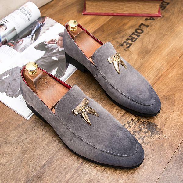 2019new spring leather shoes luxury mens formal shoes suede men classic business dress loafers men large size, Black
2019new spring leather shoes luxury mens formal shoes suede men classic business dress loafers men large size, Black