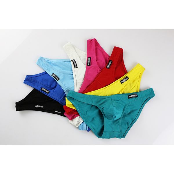 comfortable men multi colors lingerie men briefs low rise u convex thong shorts underwear calzoncillos hombre, Black;white
comfortable men multi colors lingerie men briefs low rise u convex thong shorts underwear calzoncillos hombre, Black;white
