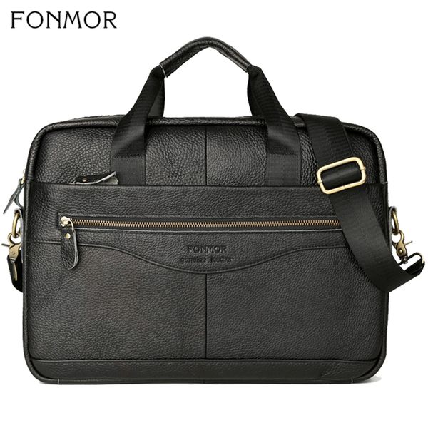 fonmor men briefcase lapmessenger-bag men's business shoulder-bags high-quality natural-cowskin genuine-leather tote handbag
fonmor men briefcase lapmessenger-bag men's business shoulder-bags high-quality natural-cowskin genuine-leather tote handbag