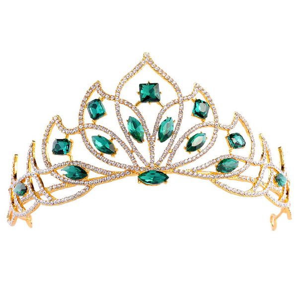 women luxury crystal petal tiaras and crown headband bridal prom diadem bride wedding party headdress hair jewelry accessories b, Golden;white
women luxury crystal petal tiaras and crown headband bridal prom diadem bride wedding party headdress hair jewelry accessories b, Golden;white