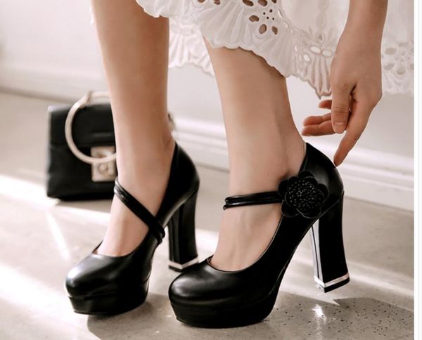 2020 spring and autumn with new style fashion high heel coarse heel round head waterproof table women's shoes@mqwbh369, Black
2020 spring and autumn with new style fashion high heel coarse heel round head waterproof table women's shoes@mqwbh369, Black
