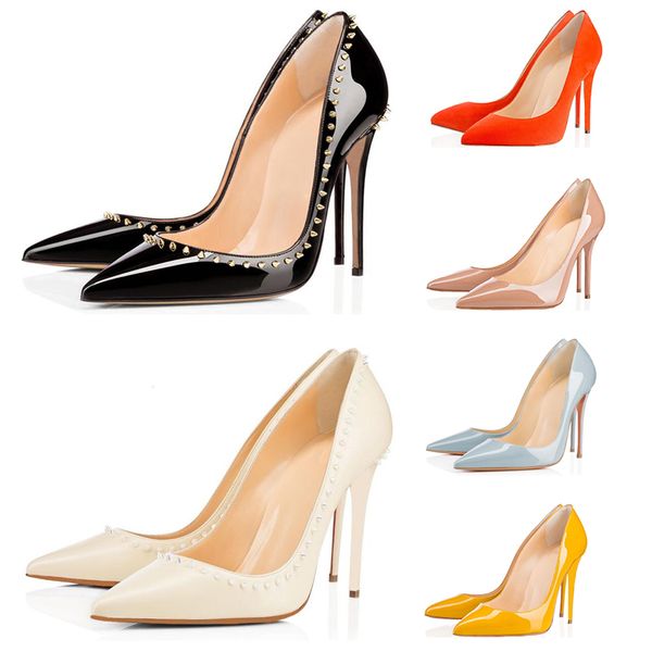2020 designer fashion luxury high heels for women party wedding triple black nude red spikes pointed toes pumps bottoms dress shoes
2020 designer fashion luxury high heels for women party wedding triple black nude red spikes pointed toes pumps bottoms dress shoes