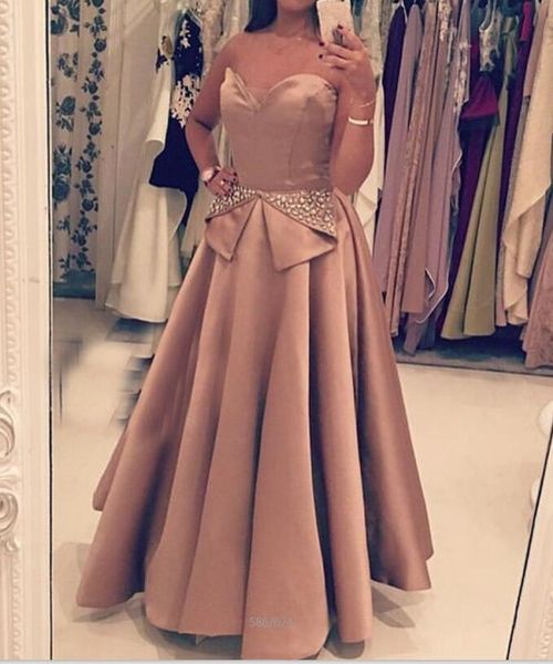 prom dresses satin peplum a line chanpagne long evening party formal gowns with beading, Black
prom dresses satin peplum a line chanpagne long evening party formal gowns with beading, Black