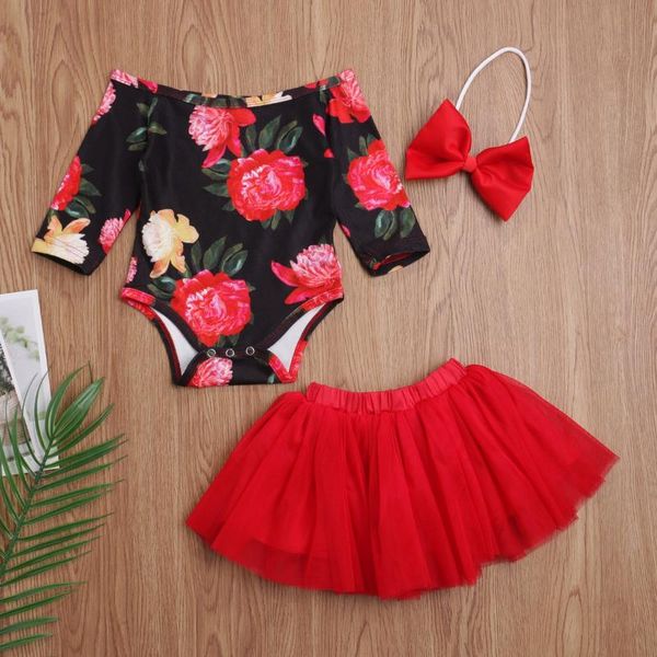 sweet floral flower long sleeve romper jumpsuit+tutu mesh mini skirt+headband outfit costume 3pcs newborn baby girl clothes set, White
sweet floral flower long sleeve romper jumpsuit+tutu mesh mini skirt+headband outfit costume 3pcs newborn baby girl clothes set, White