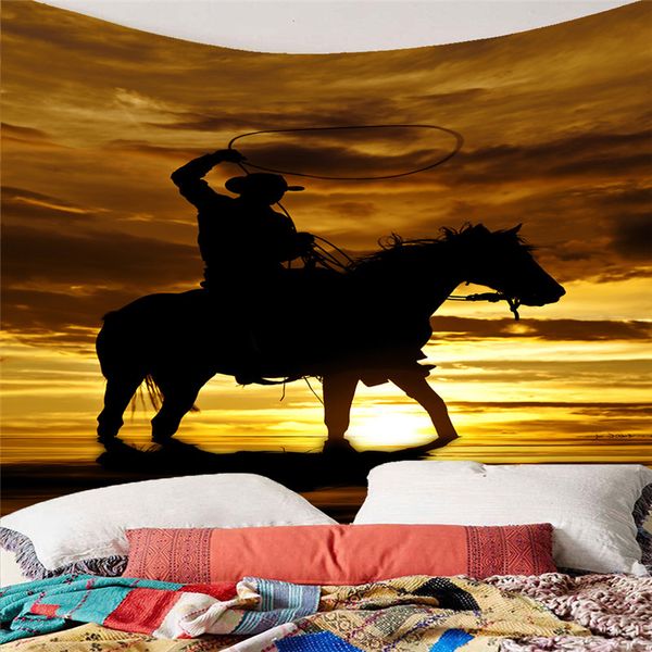 art tapestry american country west cowboy landscape tapestry digital print office bedroom living room decoration
art tapestry american country west cowboy landscape tapestry digital print office bedroom living room decoration