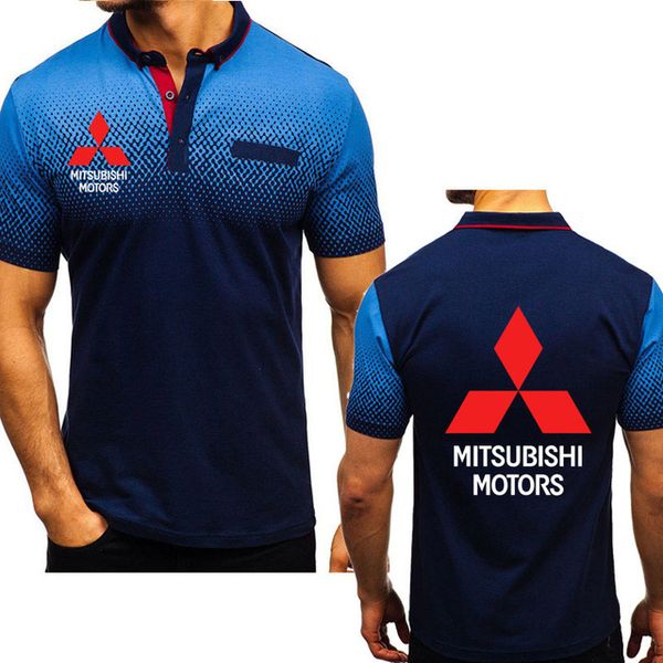 new in 2020 summer men's short sleeve for mitsubishi car printeds cotton gradient casual men's poloo shirt
new in 2020 summer men's short sleeve for mitsubishi car printeds cotton gradient casual men's poloo shirt